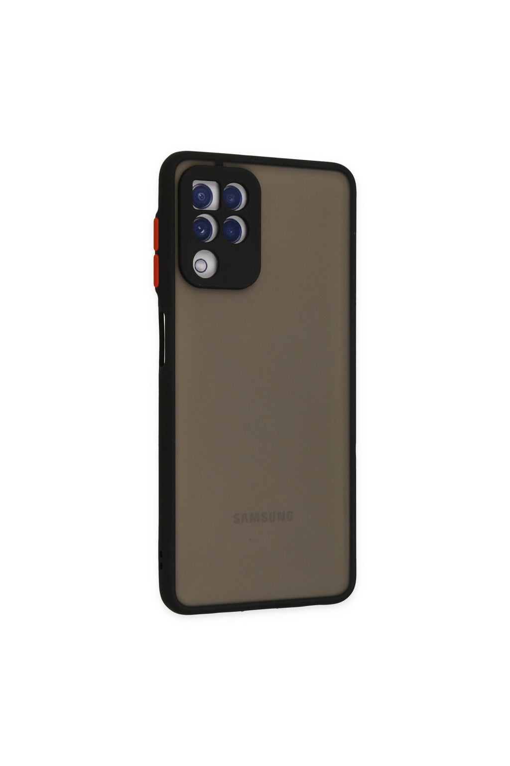 Samsung Galaxy A22 Uyumlu Kılıf Montreal Silikon Kapak - Siyah