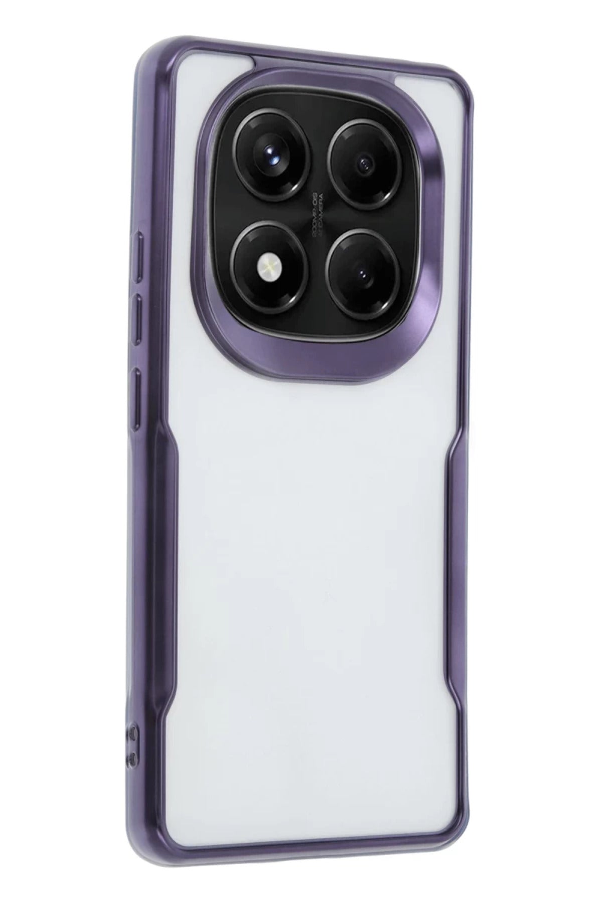 Xiaomi Redmi Note 14 Pro 5G Uyumlu Kılıf Boyi Silikon Kapak - Derin Mor