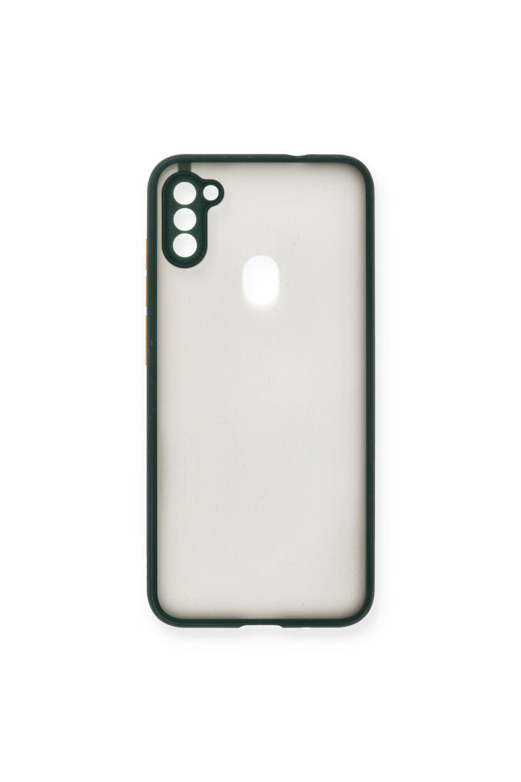 Samsung Galaxy A11 Uyumlu Kılıf Montreal Silikon Kapak - Yeşil
