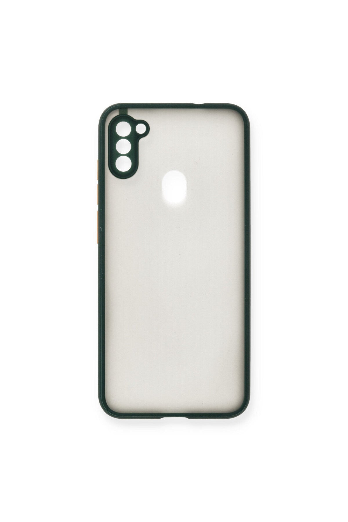 Samsung Galaxy A11 Uyumlu Kılıf Montreal Silikon Kapak - Yeşil