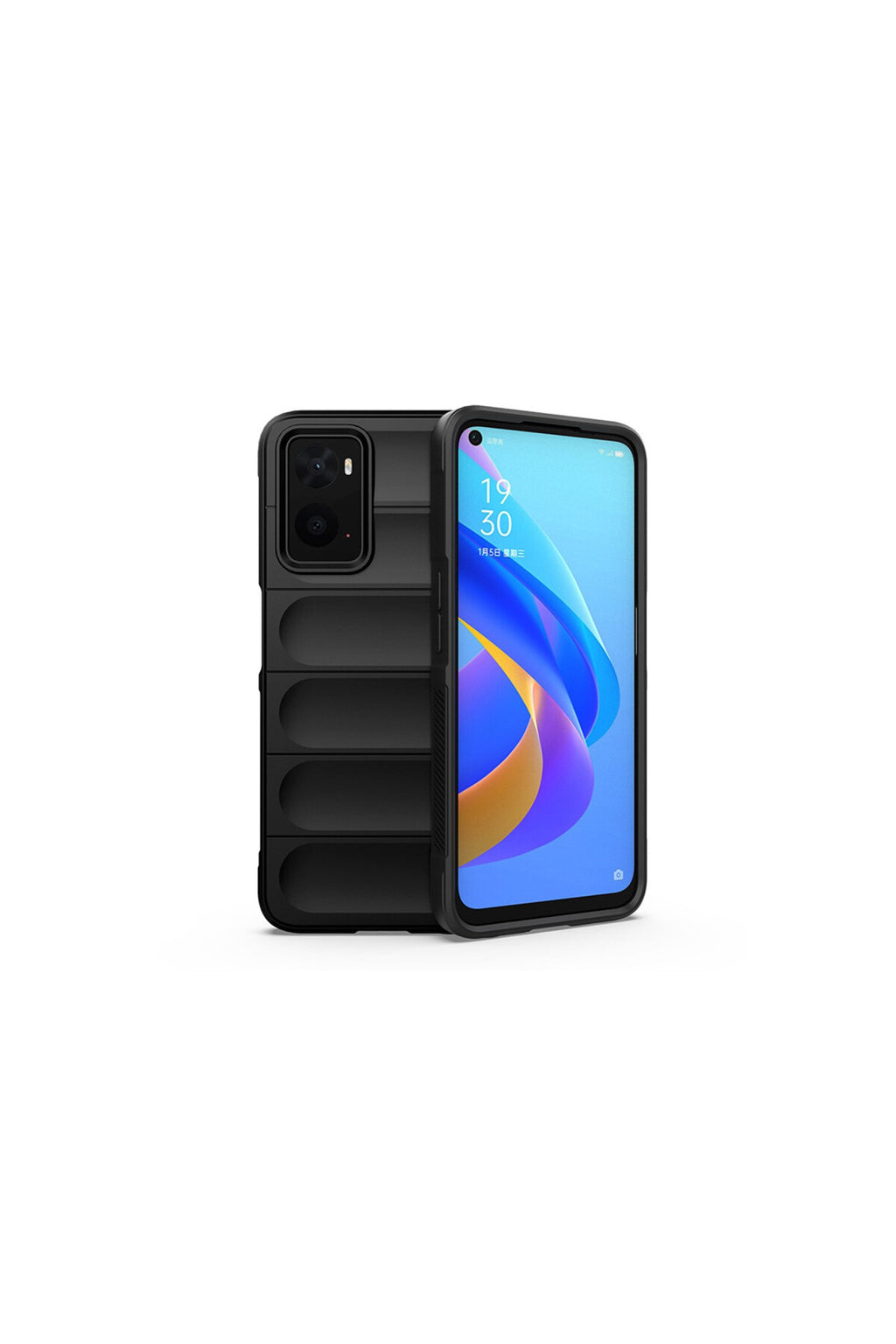 Realme 9i 4G Uyumlu Kılıf Optimum Silikon - Siyah