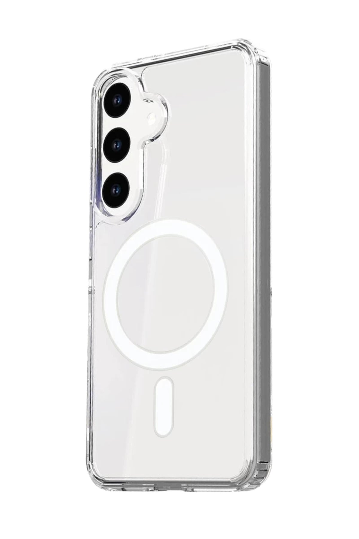 Samsung Galaxy S26 Plus Uyumlu Magneticsafe Şeffaf Silikon - Şeffaf