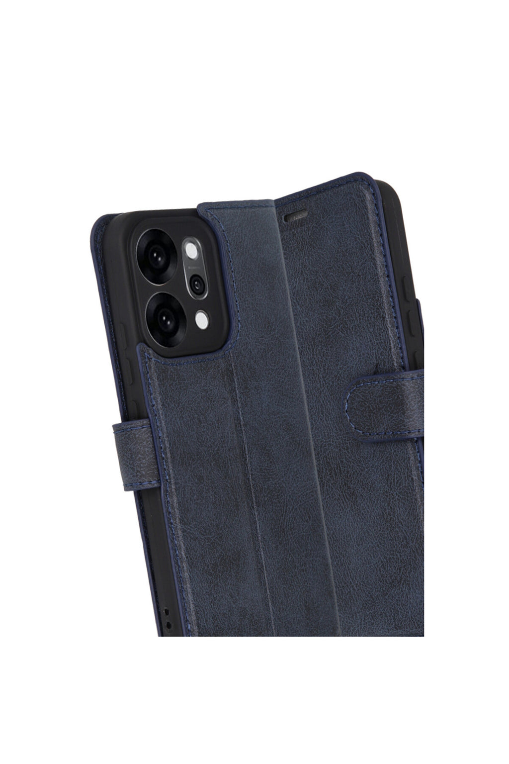 Oppo Reno 14 Uyumlu Trend S Plus Kapaklı Kılıf - Lacivert