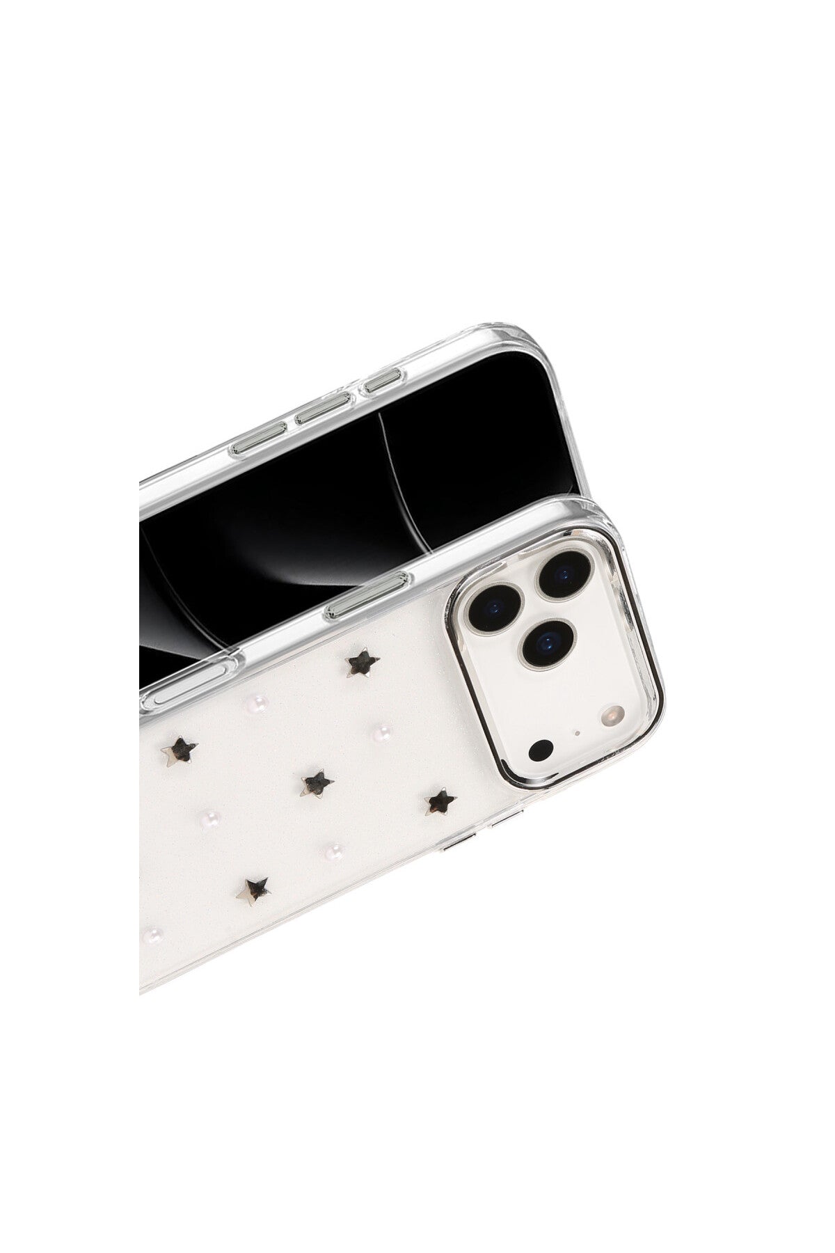 Apple iPhone 17 Pro Max Uyumlu Fiyonk Desenli Kapak - Desen 7