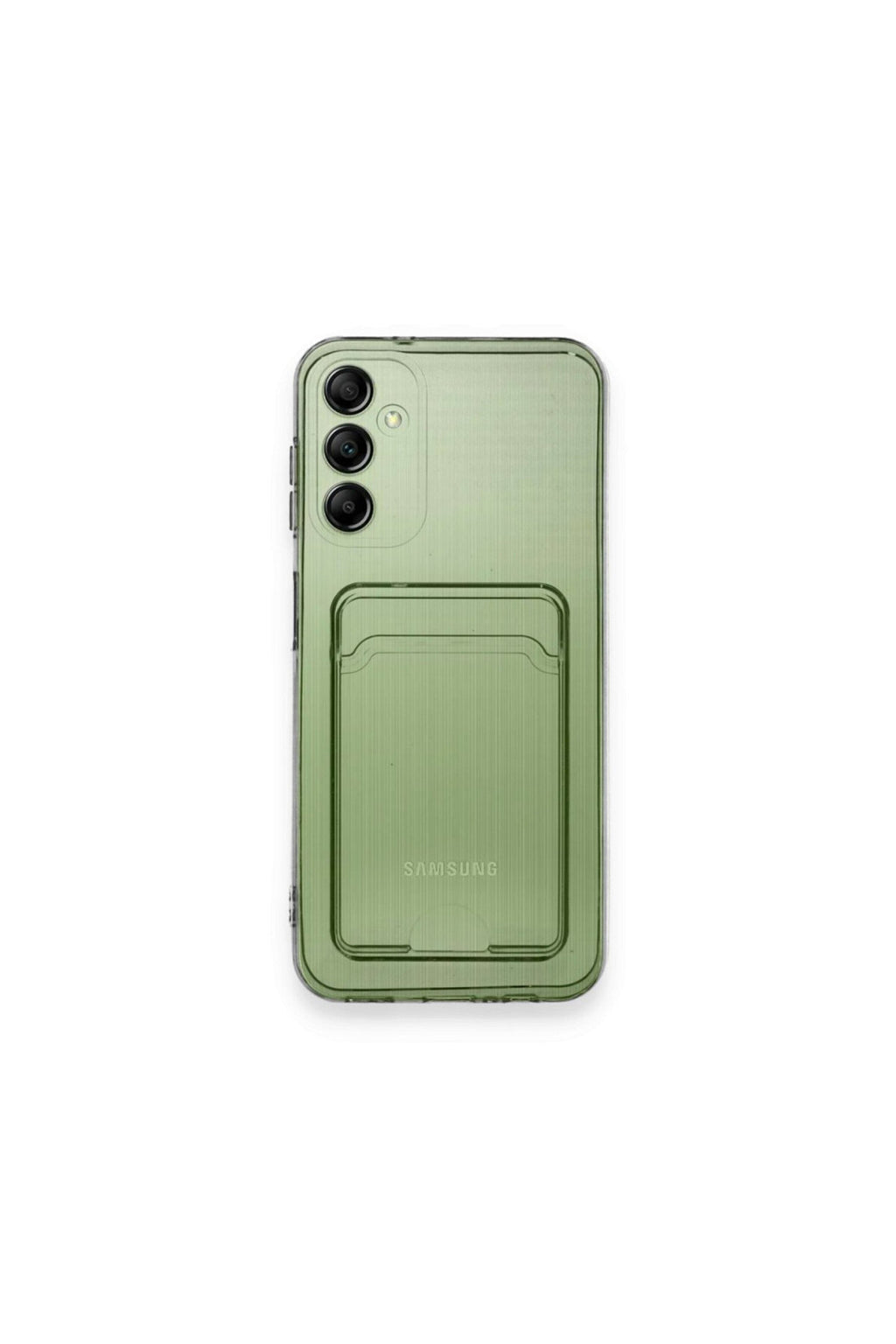 Samsung Galaxy A15 4G Uyumlu Kılıf Kart Şeffaf Silikon - Şeffaf