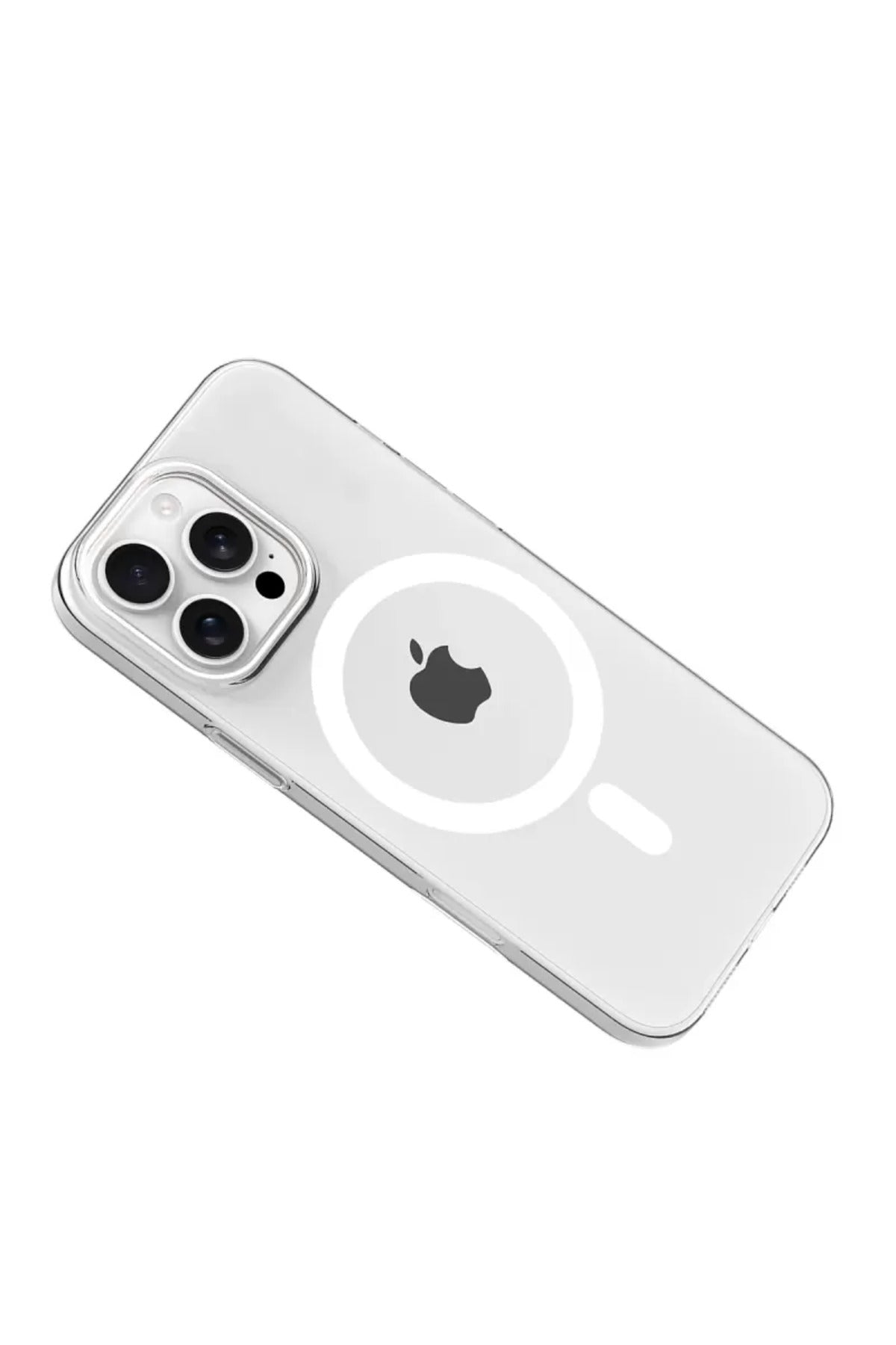 Joko Apple iPhone 16 Pro Max Uyumlu PC Blank Magsafe Kapak - Şeffaf