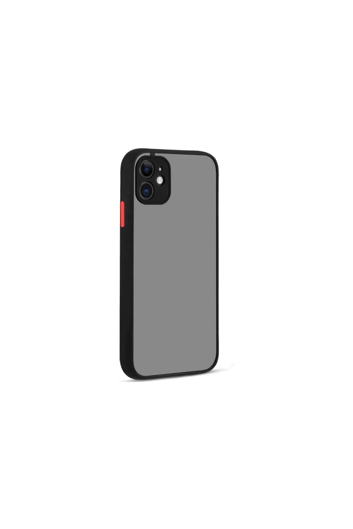 Apple iPhone 12 Uyumlu Kılıf Montreal Silikon Kapak - Siyah