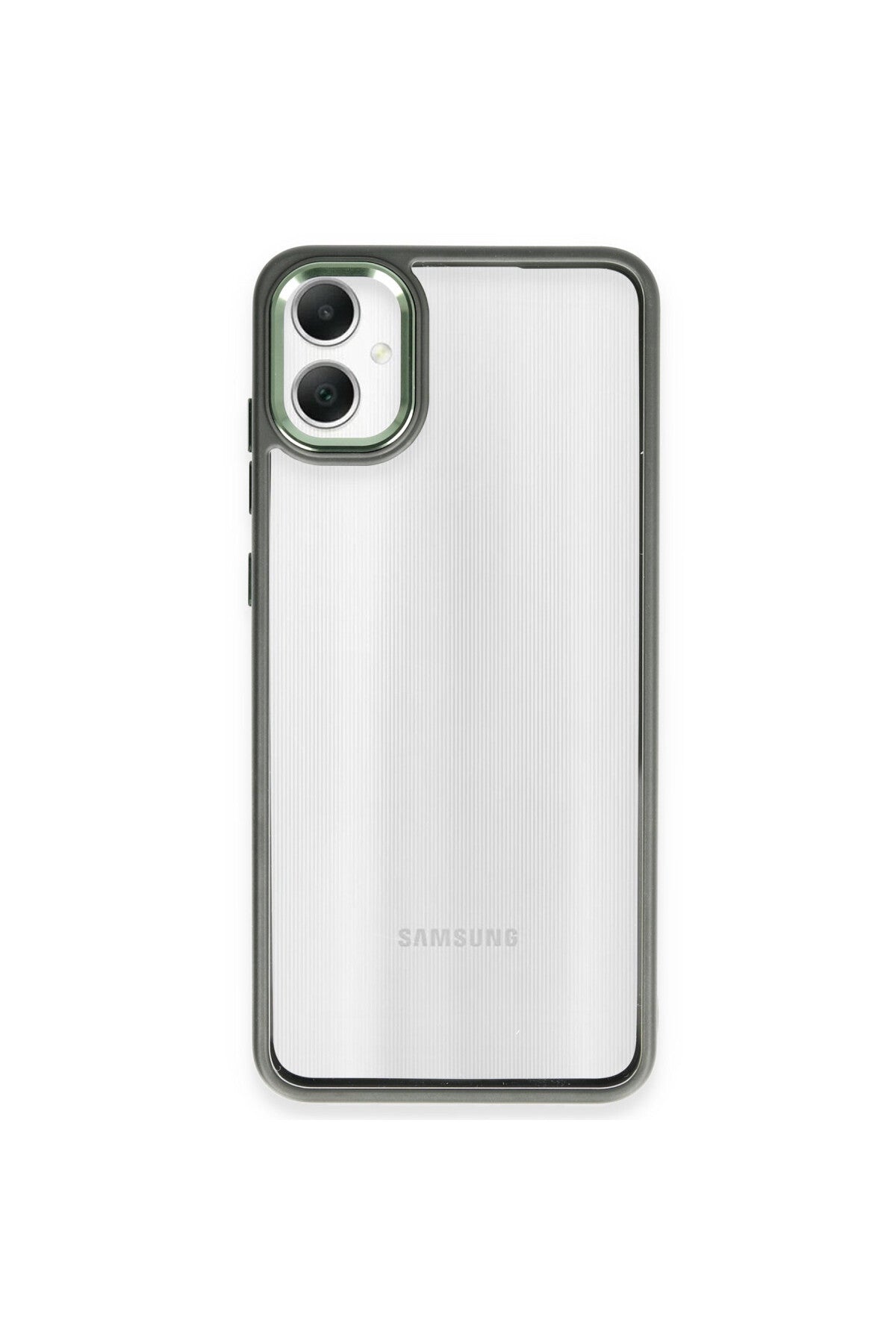 Samsung Galaxy A05 Uyumlu Kılıf Power Silikon - Koyu Yeşil