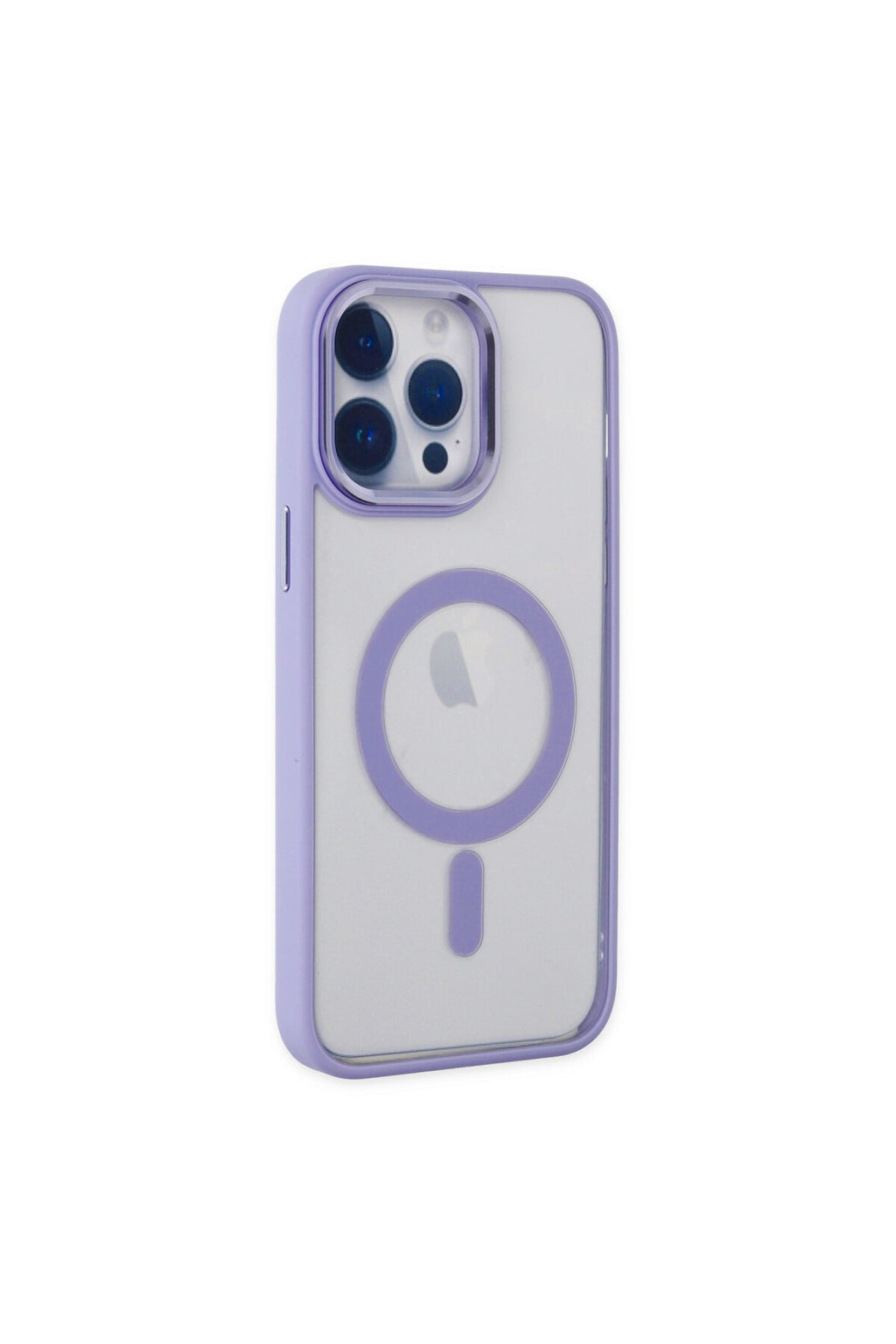 Apple iPhone 14 Pro Uyumlu Kılıf Room Magneticsafe Silikon - Lila