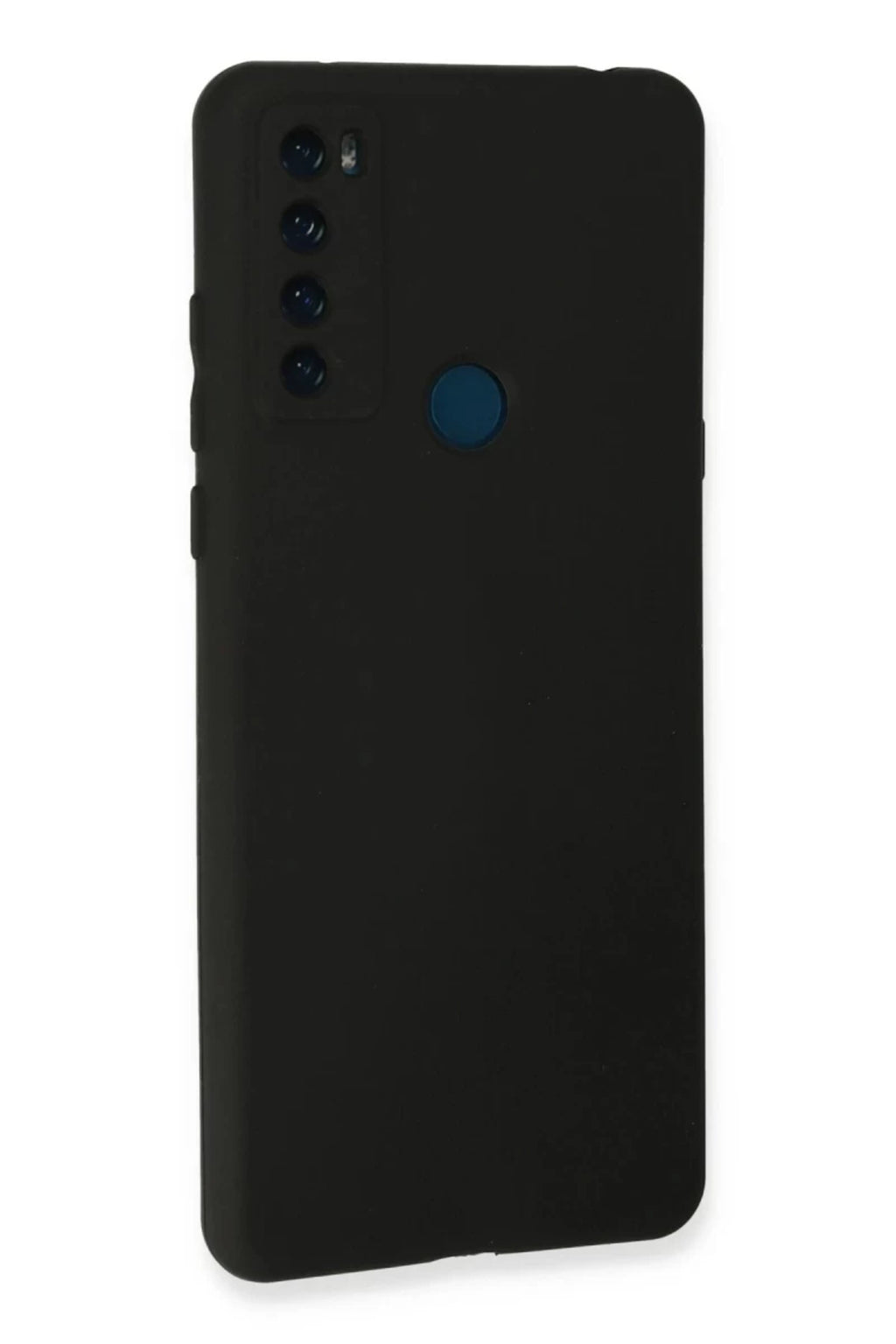 TCL 20 SE Uyumlu Kılıf First Silikon - Siyah