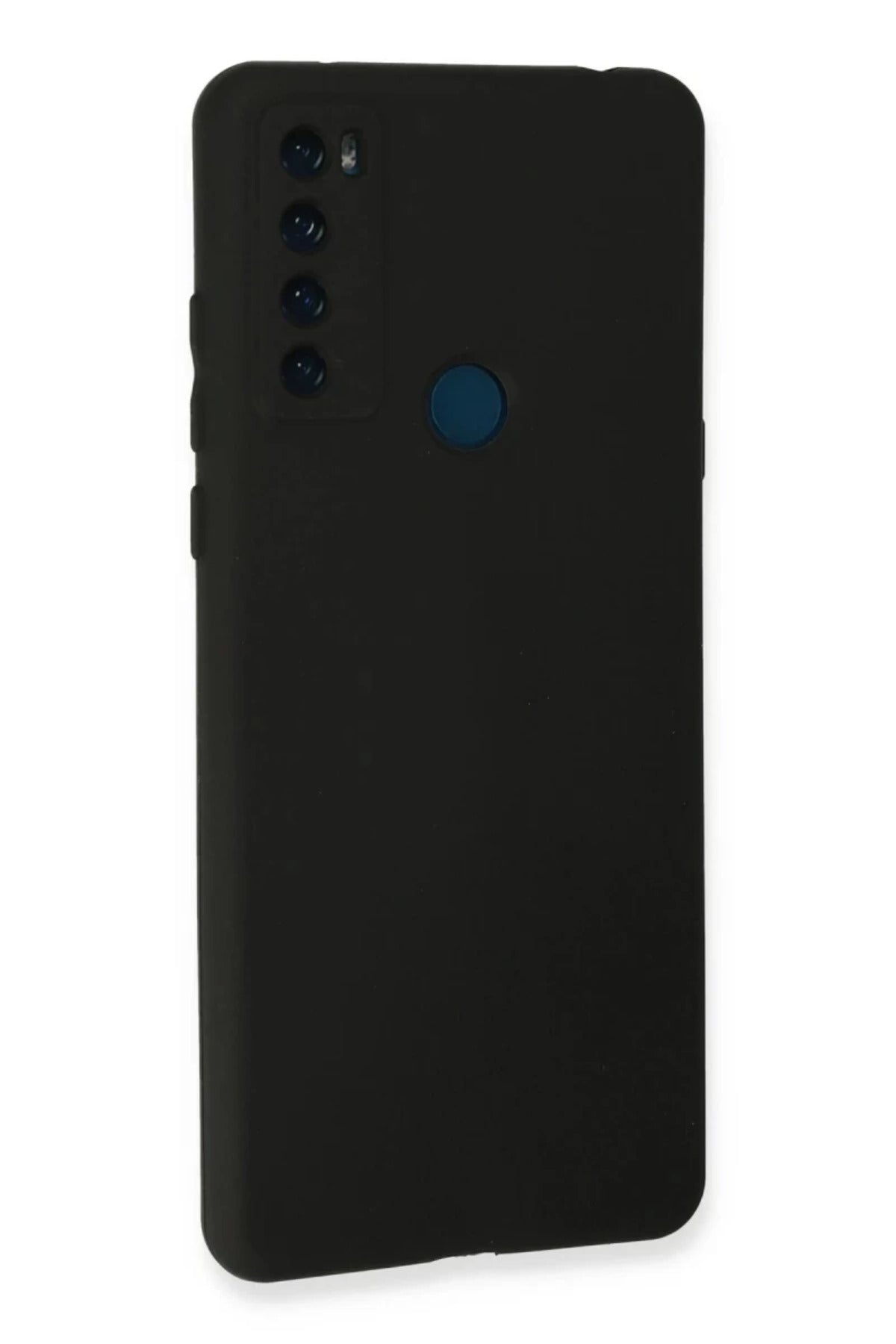 TCL 20 SE Uyumlu Kılıf First Silikon - Siyah