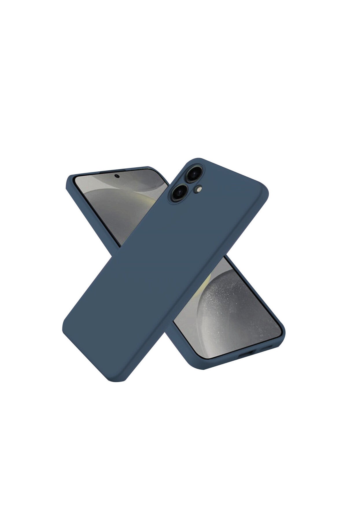Samsung Galaxy A06 Uyumlu Kılıf First Silikon - Lacivert