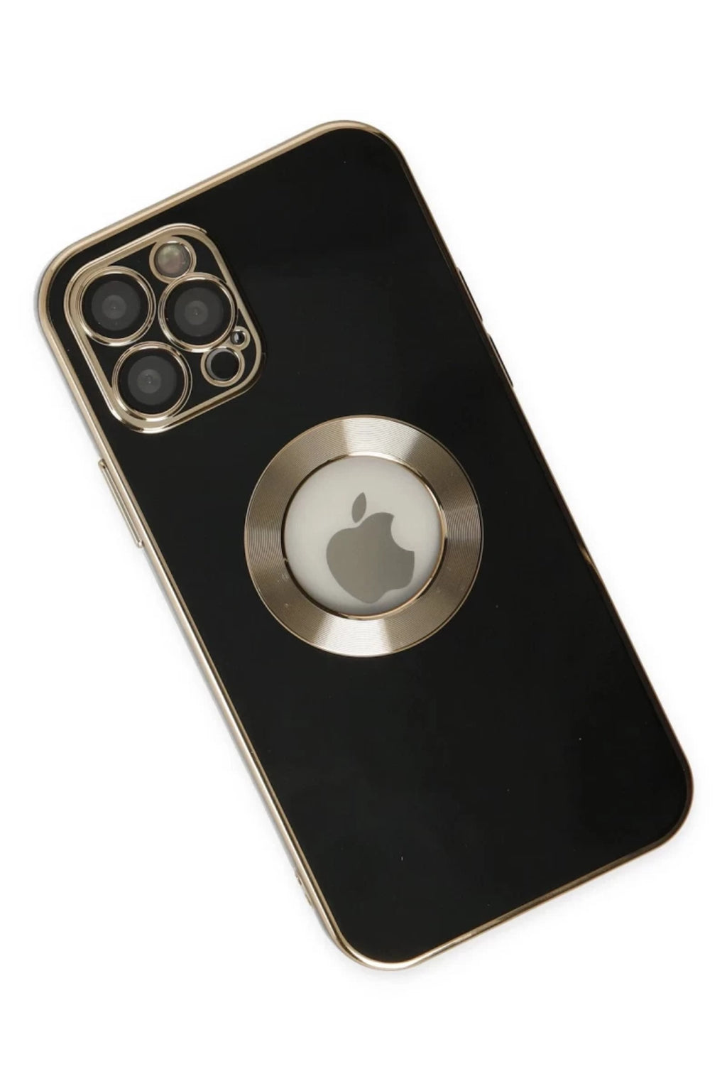 Apple iPhone 12 Pro Uyumlu Kılıf Store Silikon - Siyah