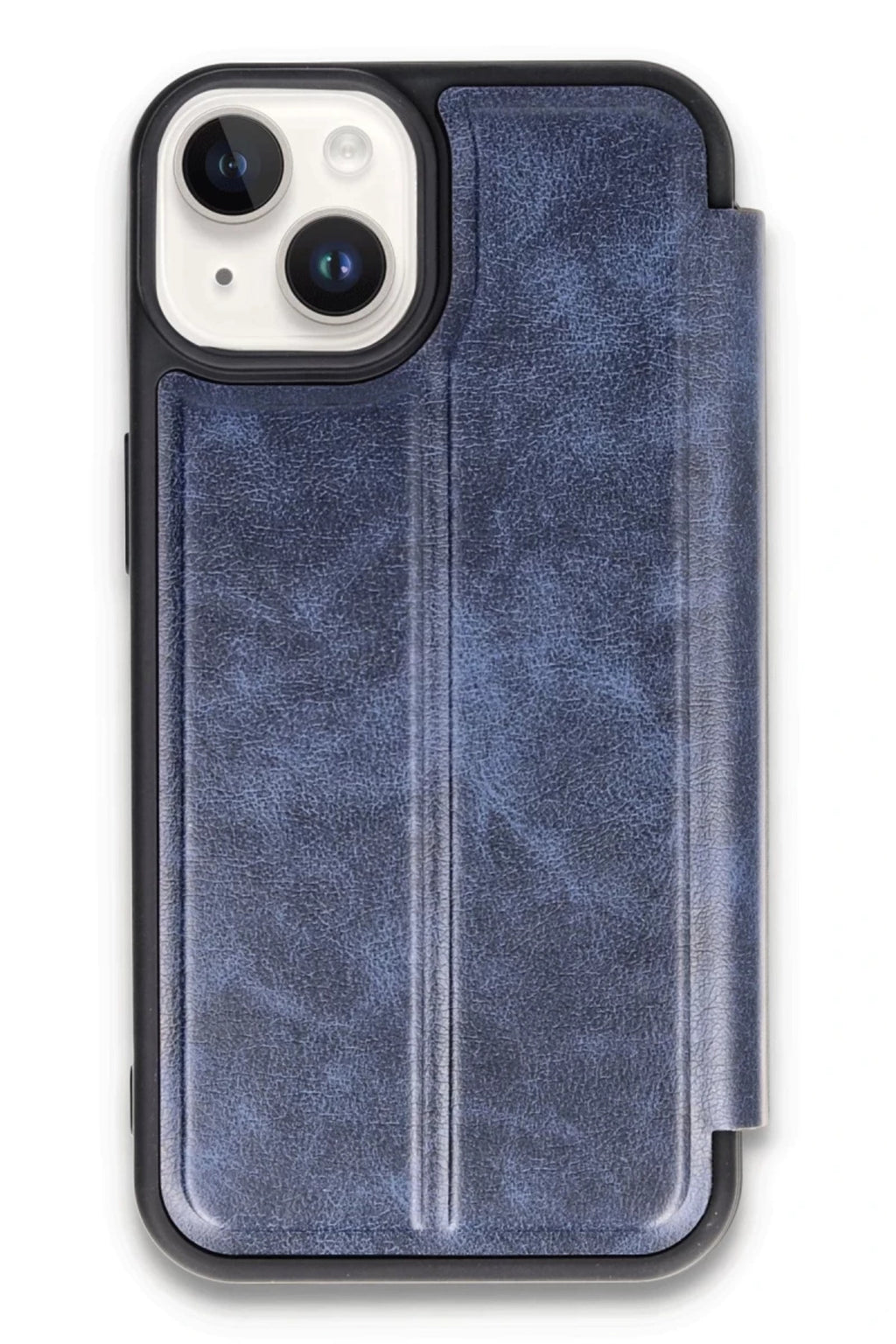 Apple iPhone 14 Uyumlu Kılıf Flip Cover - Lacivert