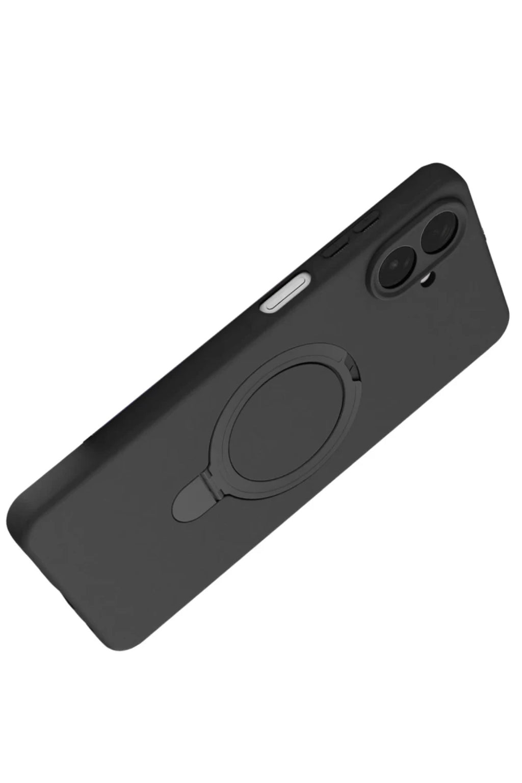Samsung Galaxy A07 4G Uyumlu Regal Magsafe Standlı Kapak - Siyah