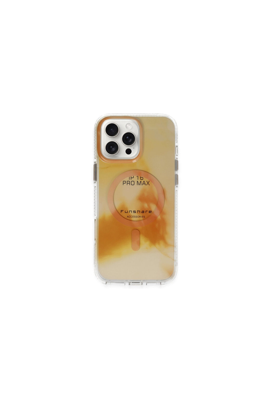 Joko Apple iPhone 16 Pro Max Uyumlu Phantom Magsafe Kapak - Gold