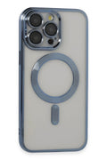 Apple iPhone 14 Pro Max Uyumlu Kılıf Kross Magneticsafe Kapak - Sierra Blue