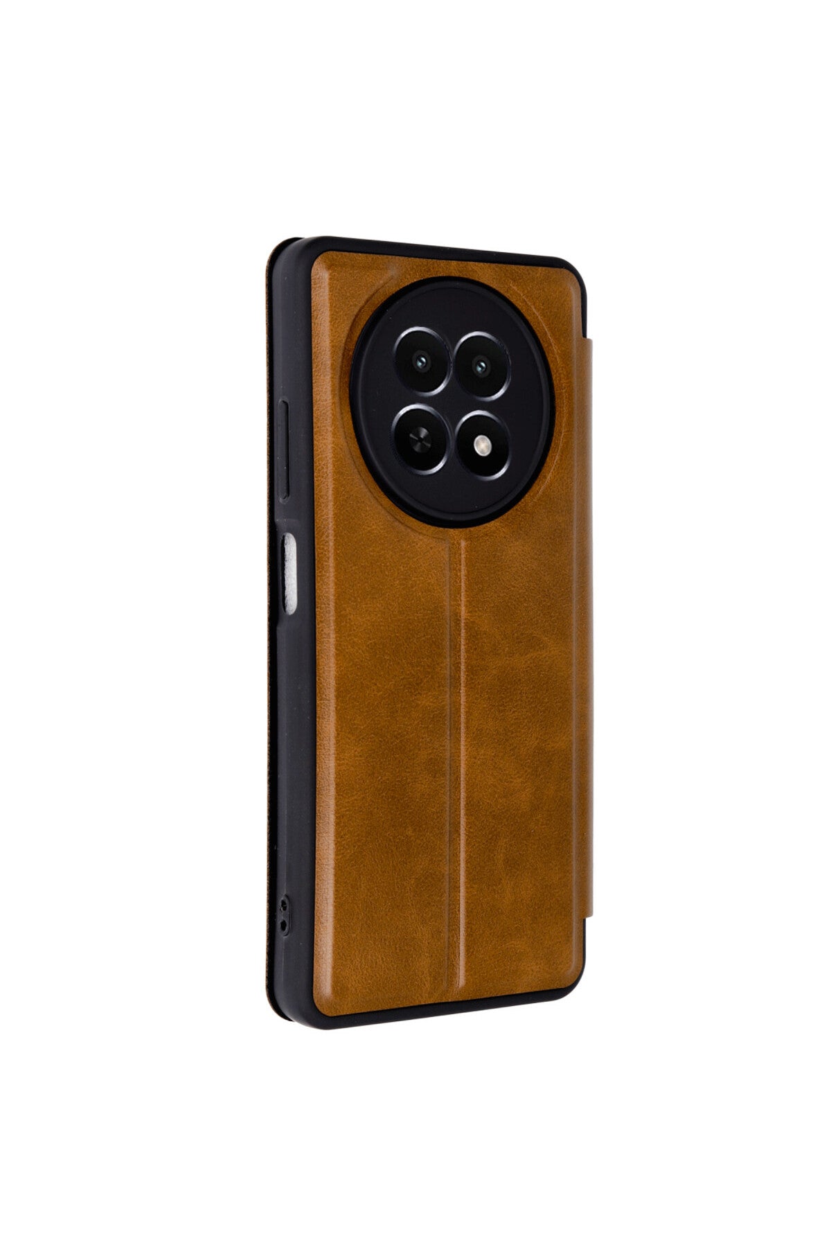 Realme 12 5G Uyumlu Kılıf Flip Cover - Taba