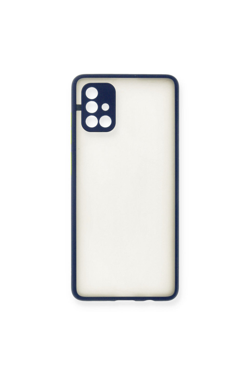 Samsung Galaxy A71 Uyumlu Kılıf Montreal Silikon Kapak - Lacivert