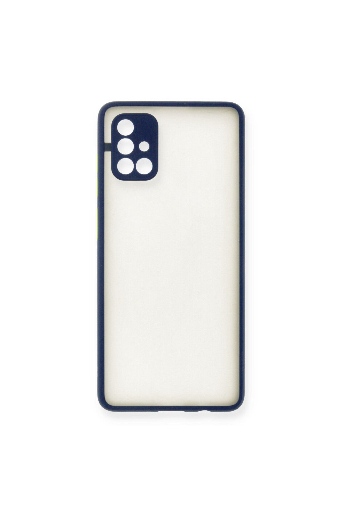 Samsung Galaxy A71 Uyumlu Kılıf Montreal Silikon Kapak - Lacivert