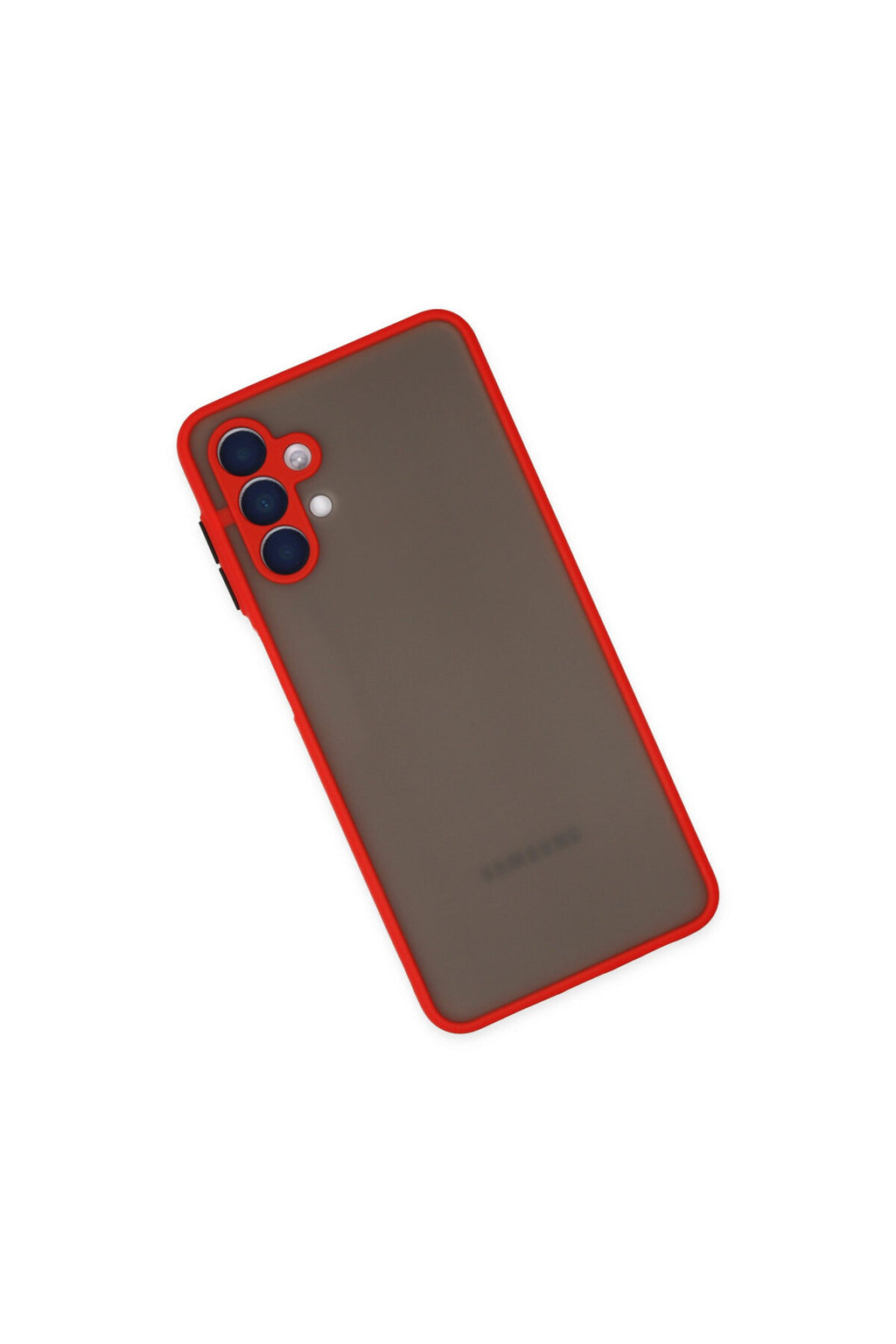 Samsung Galaxy A04S Uyumlu Kılıf Montreal Silikon Kapak - Kırmızı