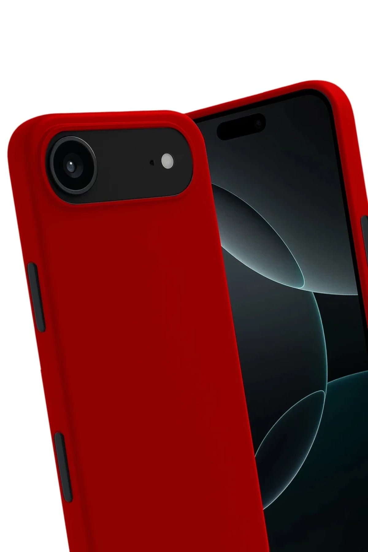 Apple iPhone 17 Air Uyumlu First Silikon - Kırmızı