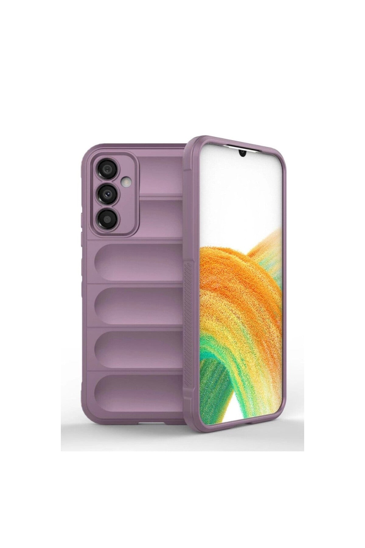 Samsung Galaxy A15 4G Uyumlu Kılıf Optimum Silikon - Mor