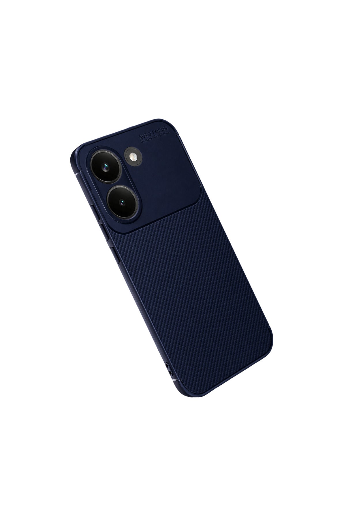 Xiaomi Poco X8 Pro Uyumlu Auto Focus Karbon Kapak - Lacivert