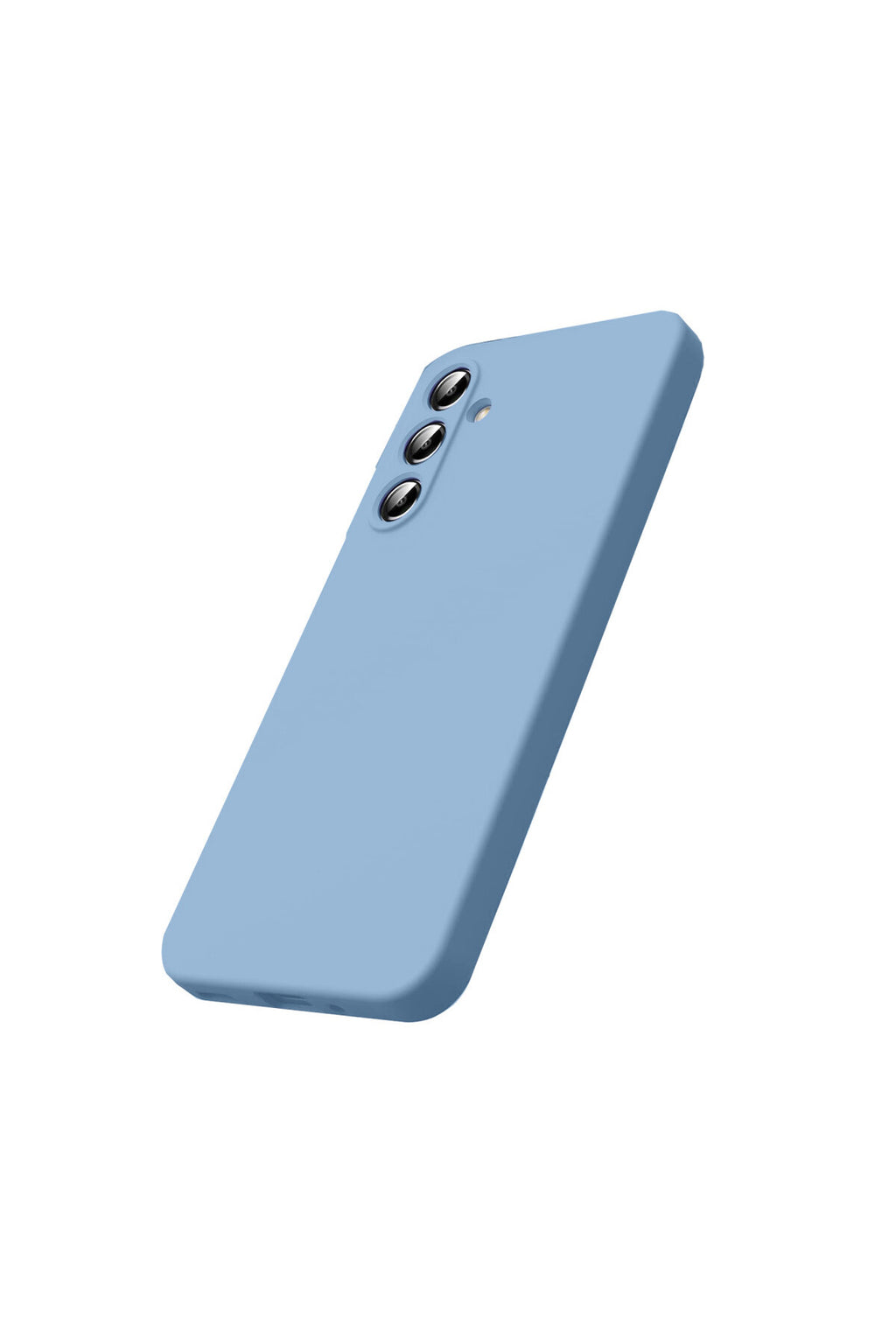 Samsung Galaxy A17 5G Uyumlu Nano içi Kadife Silikon - Mavi