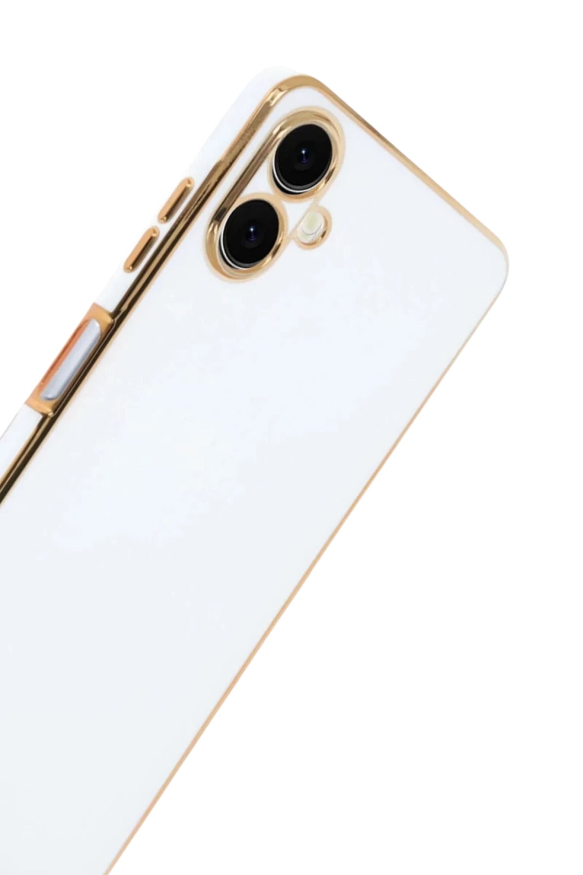 Samsung Galaxy A07 4G Uyumlu Volet Silikon - Beyaz