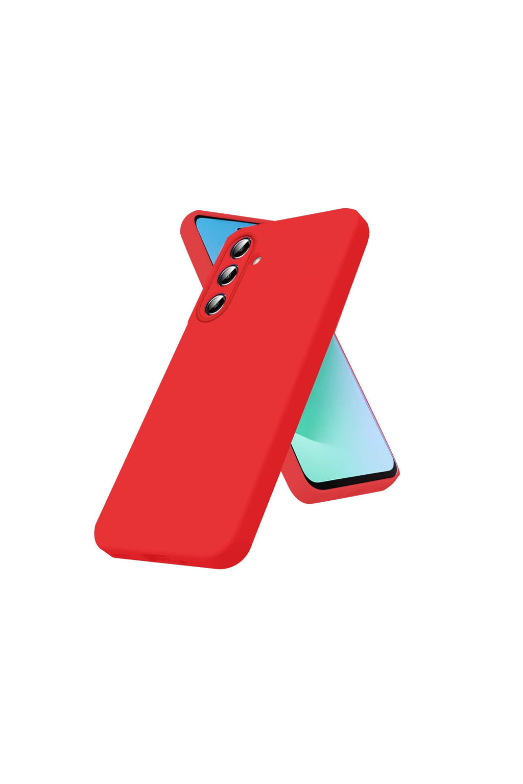 Samsung Galaxy A37 5G Uyumlu First Silikon - Kırmızı
