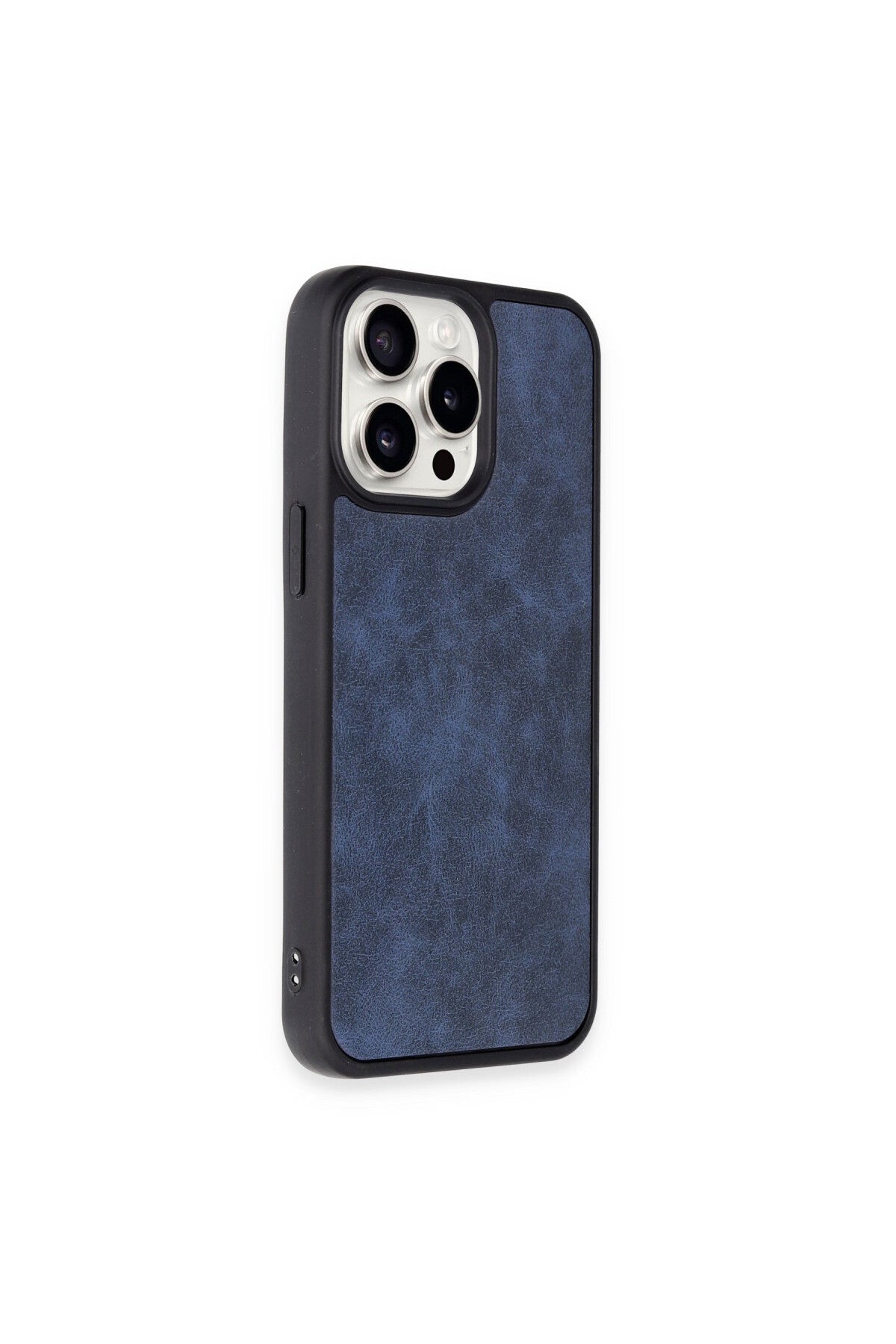 Apple iPhone 14 Pro Max Uyumlu Kılıf Aras Deri Kapak - Lacivert