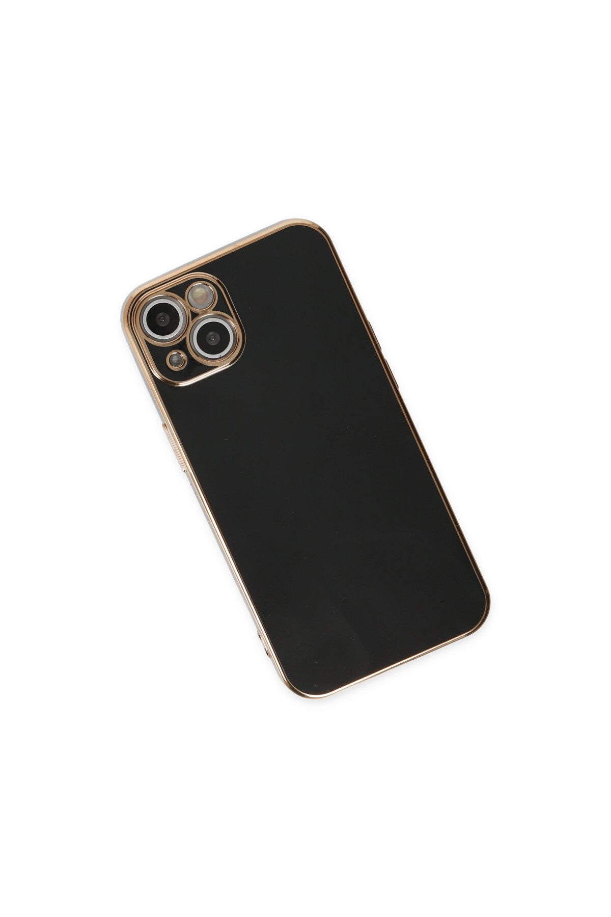 Apple iPhone 14 Plus Uyumlu Kılıf Volet Silikon - Siyah
