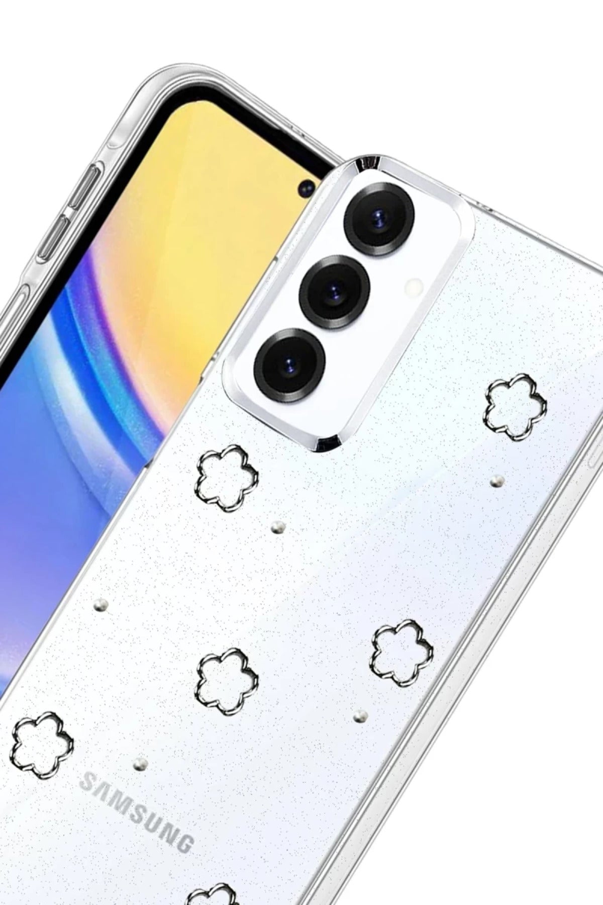 Samsung Galaxy S25 FE Uyumlu Fiyonk Desenli Kapak - Desen 2