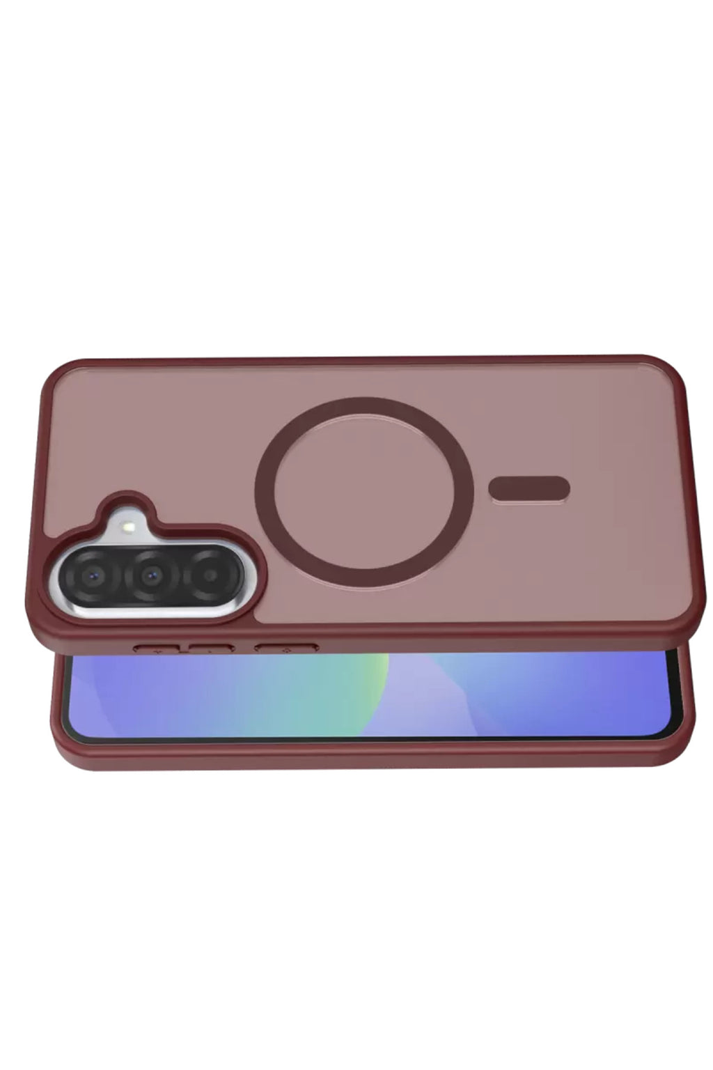 Joko Samsung Galaxy A17 5G Uyumlu Jota Magsafe Kapak - Bordo
