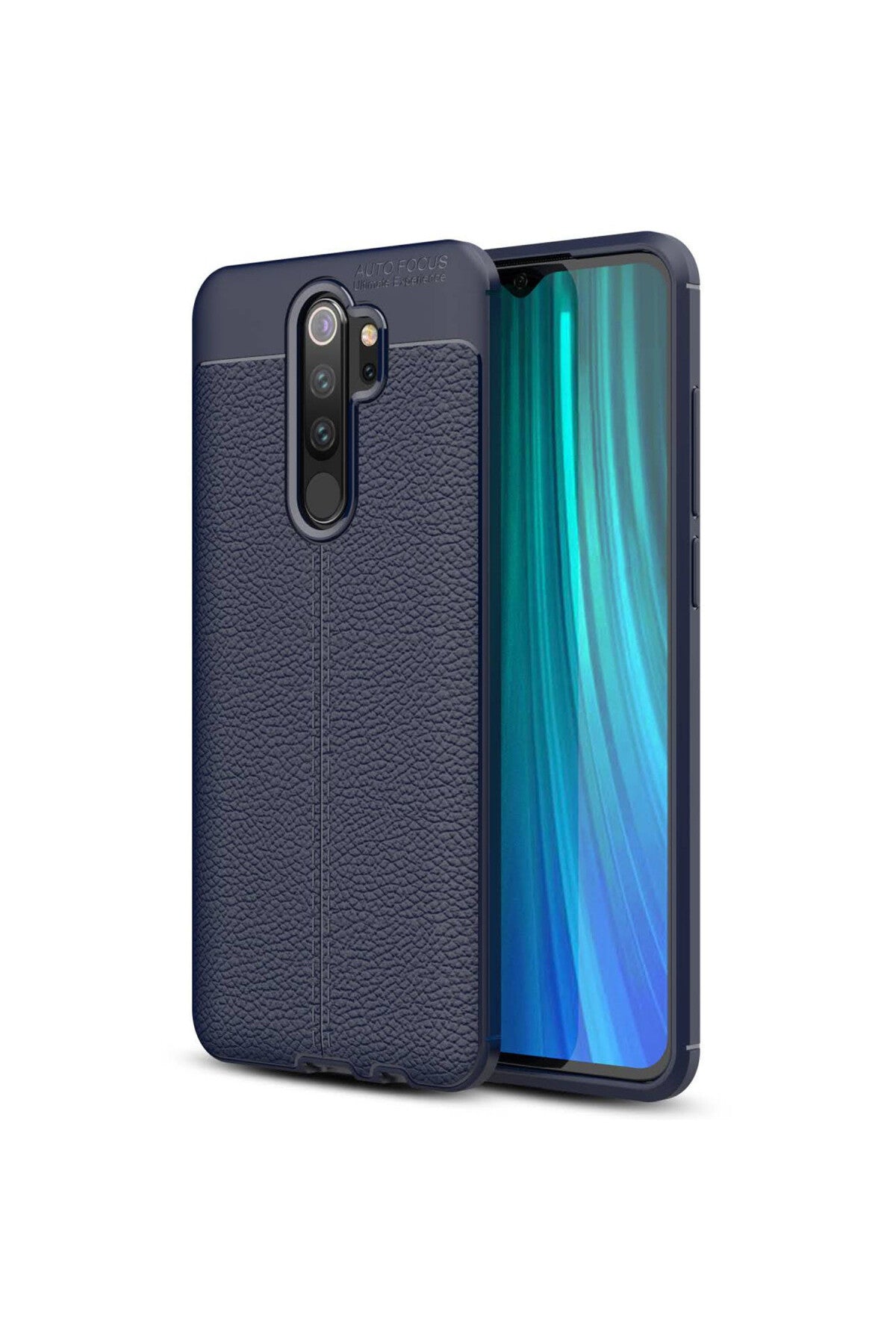 Xiaomi Redmi Note 8 Pro Uyumlu Kılıf Auto Focus Kapak - Lacivert