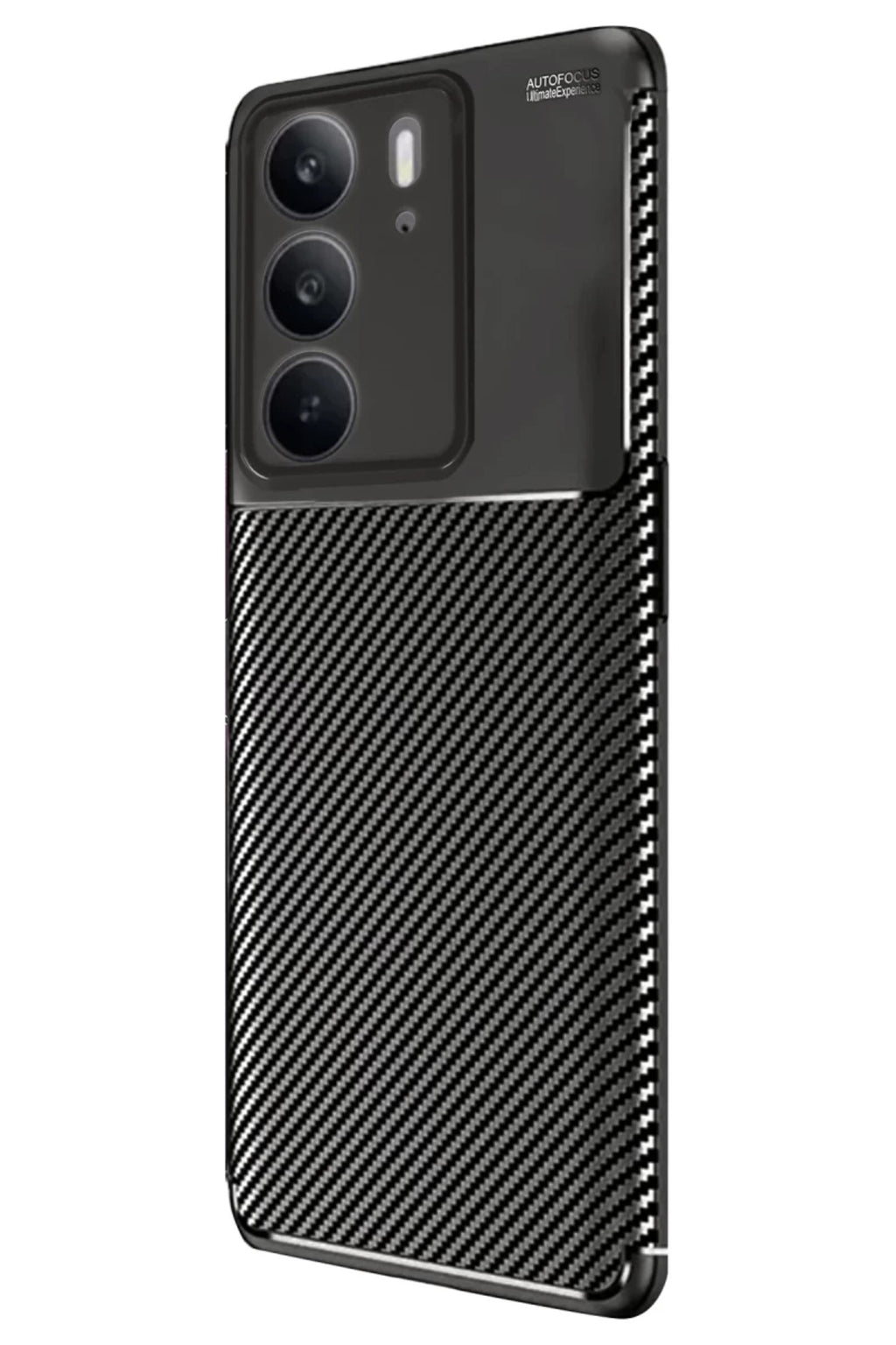 Realme C75 4G Uyumlu Auto Focus Karbon Kapak - Siyah