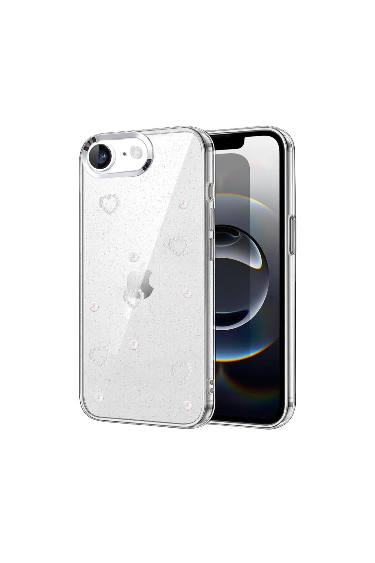 Apple iPhone 16E Uyumlu Fiyonk Desenli Kapak - Desen 10
