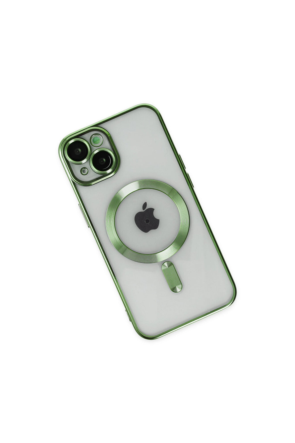 Apple iPhone 14 Uyumlu Kılıf Kross Magneticsafe Kapak - Koyu Yeşil