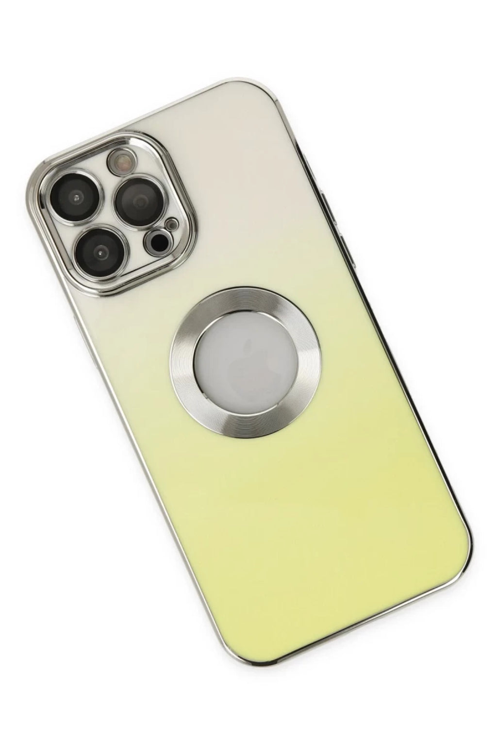Apple iPhone 14 Pro Max Uyumlu Kılıf Best Silikon - Sarı