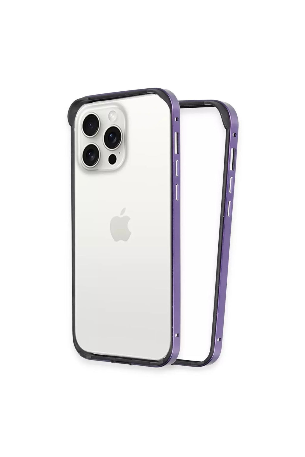 Joko Apple iPhone 14 Pro Uyumlu Land Bumper Koruma Kapak - Derin Mor