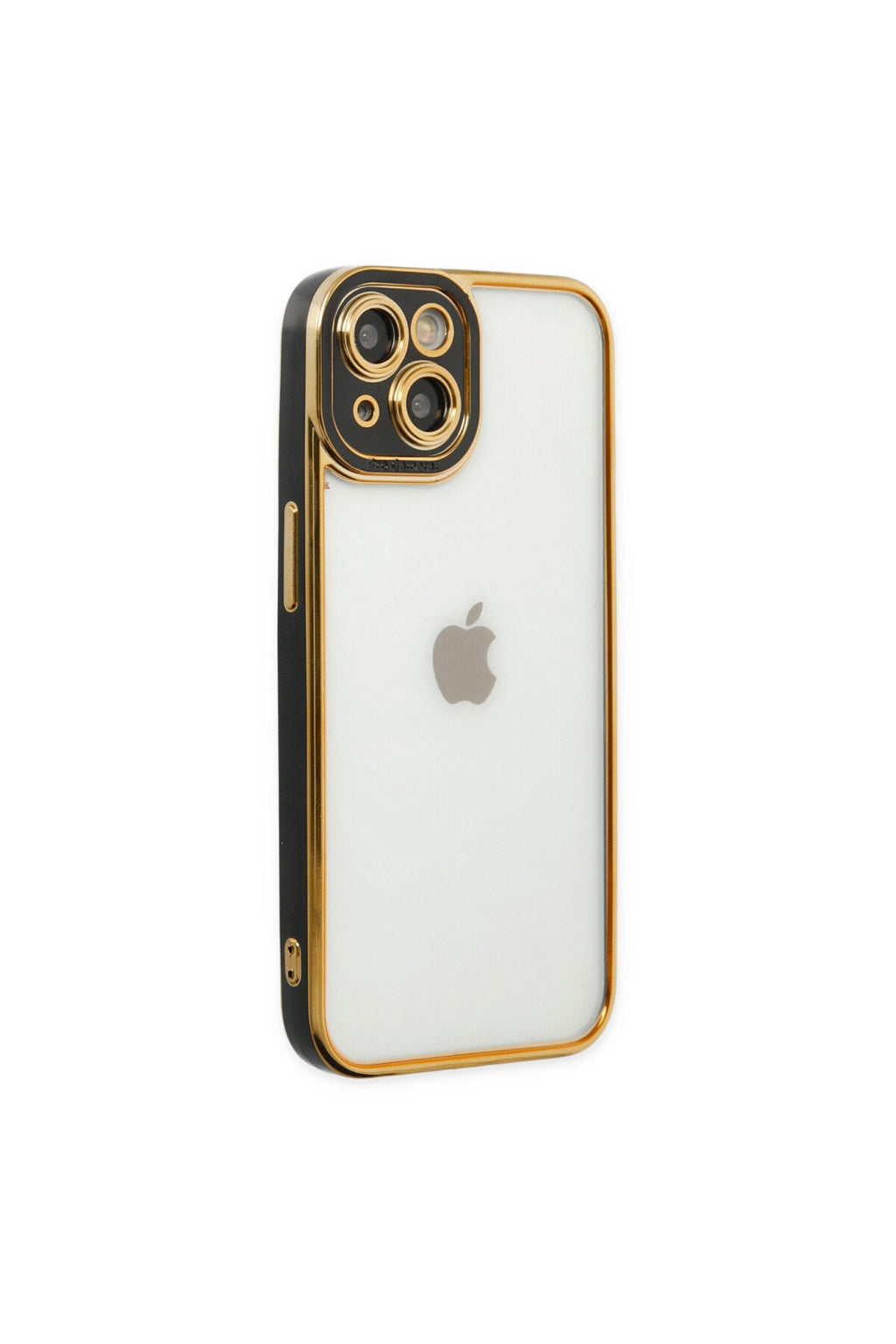 Apple iPhone 14 Plus Uyumlu Kılıf Liva Lens Silikon - Siyah