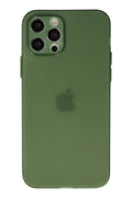 Apple iPhone 12 Pro Max Uyumlu Kılıf Puma Silikon - Yeşil