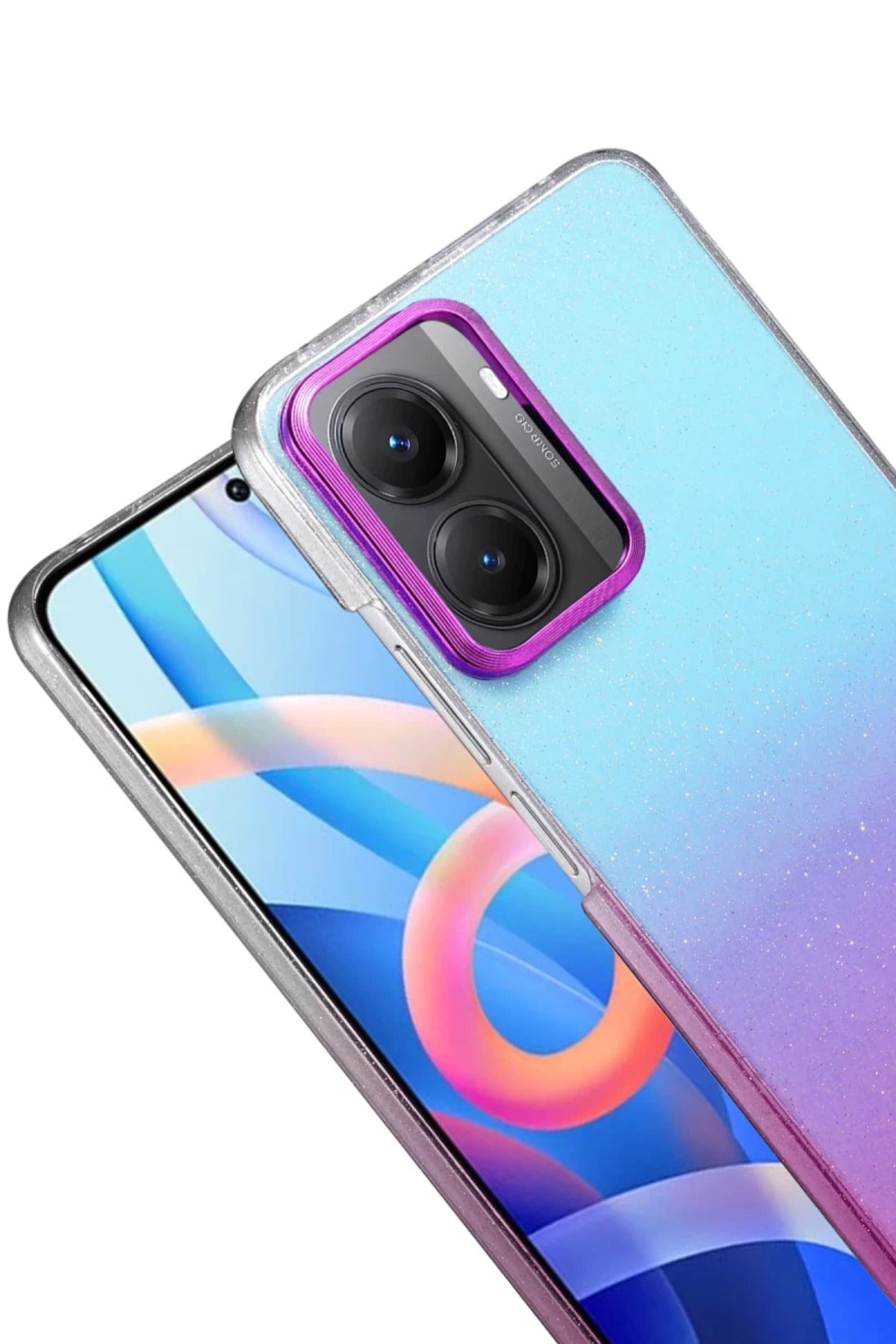 Xiaomi Poco X7 Pro Uyumlu Glossy Kapak - Mor