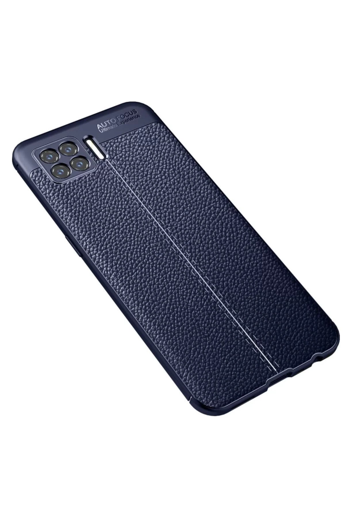 Oppo A73 Uyumlu Kılıf Auto Focus Kapak - Lacivert
