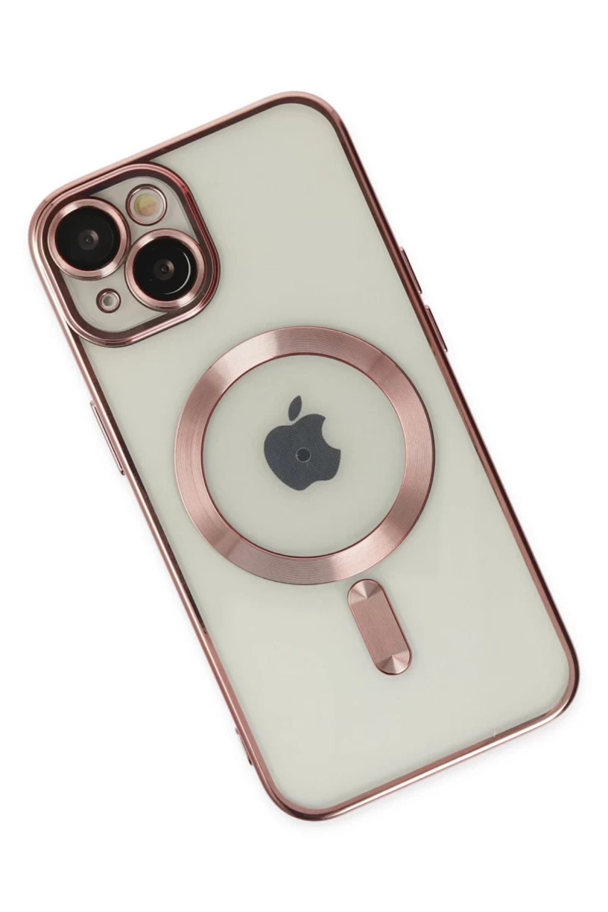 Apple iPhone 14 Plus Uyumlu Kılıf Kross Magneticsafe Kapak - Rose
