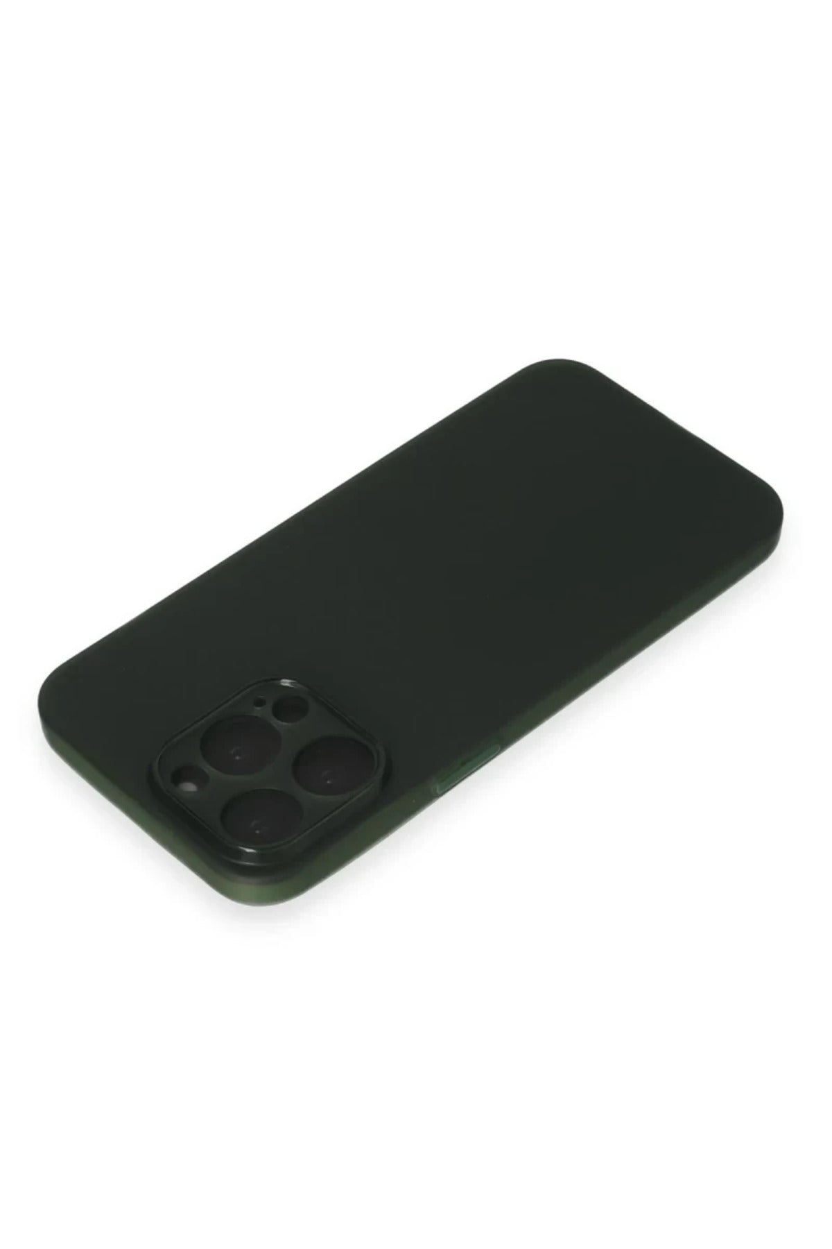 Apple iPhone 15 Pro Max Uyumlu Kılıf Puma Silikon - Yeşil