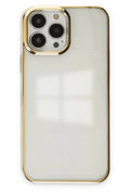 Apple iPhone 14 Pro Uyumlu Kılıf Element Silikon - Gold
