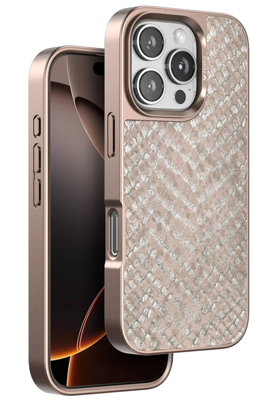 Venco Apple iPhone 16 Pro Uyumlu Viper Kapak - Titan Gri
