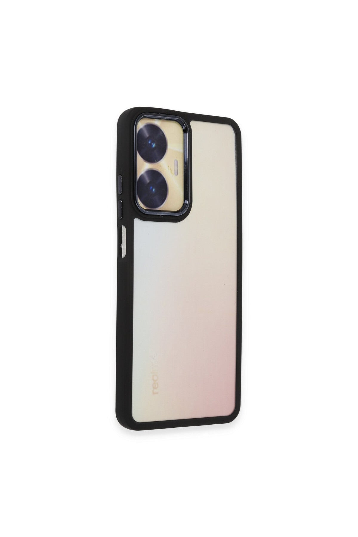 Realme C55 Uyumlu Kılıf Dora Kapak - Siyah